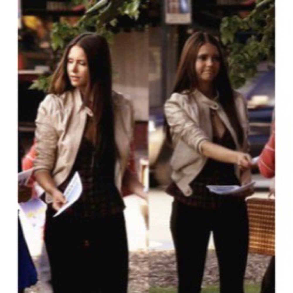 ISO KRMA Beige Leather Jacket ASO TVD - Picture 7 of 7